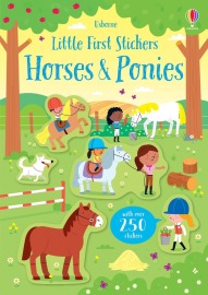 Usborne Little First Stickers Horses and Ponies