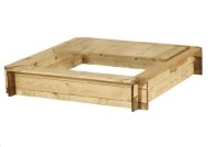 Marimex Pieskovisko drevené štvorhranné s krytom - cena, srovnání