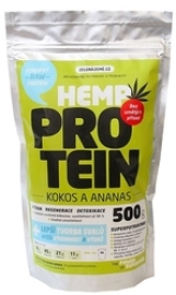 Zelená Země Konopný proteín kokos s ananásom 500g