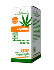 Cannaderm Capillus vlasové sérum seborea 40ml