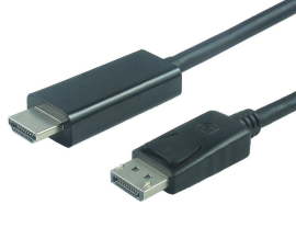 Premium Cord DisplayPort na HDMI kabel 2m