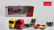 Rastar Mercedes-Benz Actros + AMG GT 1:24