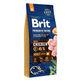 Brit Premium by Nature Adult M 15kg