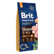Brit Premium by Nature Adult M 15kg - cena, srovnání
