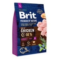 Brit Premium by Nature Adult S 3kg - cena, srovnání