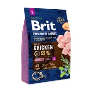 Brit Premium By Nature Junior S 3kg - cena, srovnání
