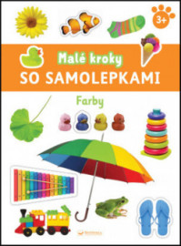 Farby: Malé kroky so samolepkami 3+