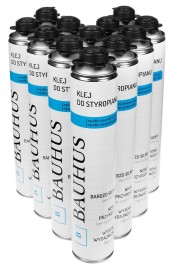 Bauhus Sada 12x Lepidlo na polystyrén EPS XPS 750ml