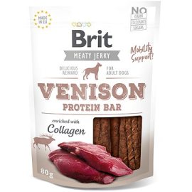 Brit Jerky Venison Protein Bar 80g