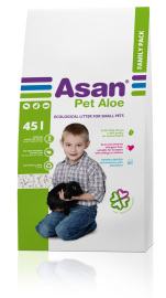Asan Pet Aloe podstielka pre hlodavce 45l