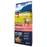 Ontario Adult Large Lamb & Rice 12kg - cena, srovnání