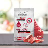 Platinum Natural Adult Beef & Potato 5kg - cena, srovnání