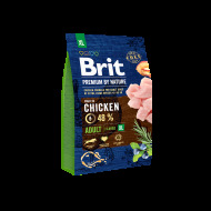 Brit Premium by Nature Adult XL 3kg - cena, srovnání