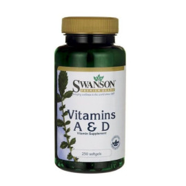 Swanson Vitamín A & D 250tbl