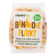 Country Life Banánovej plátky BIO 100g - cena, srovnání