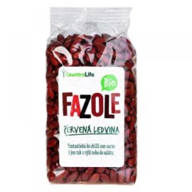 Country Life Fazuľa červená ľadvina BIO 500g