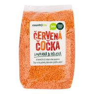 Country Life Šošovka červená polená BIO 1kg - cena, srovnání