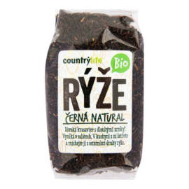 Country Life Ryža čierna natural BIO 500g