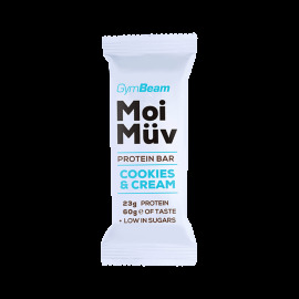 Gymbeam MoiMüv Protein Bar cookies & cream 60g