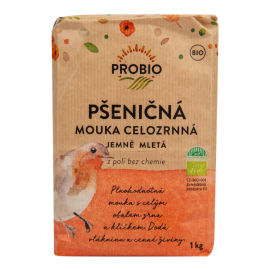 Pro-Bio Múka pšeničná celozrnná jemná 1000g