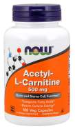 Now Foods Acetyl-L-Carnitine 100tbl - cena, srovnání