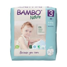 Bambo Nature 3 4-8kg 28ks