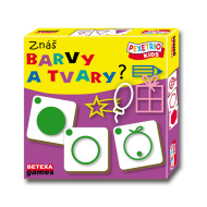 Efko Pexetrio Kids Znáš barvy a tvary? - cena, srovnání