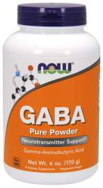 Now Foods GABA Pure Powder 170g