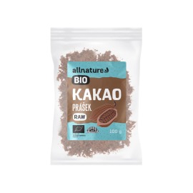 Allnature Kakaový prášok BIO RAW 100g