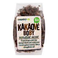 Country Life Drvené nepražené kakaové bôby Bio 100g - cena, srovnání