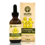 Ekolife Natura Liposomal Vitamin K2+D3 60ml - cena, srovnání