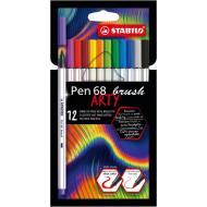 Stabilo Pen 68 brush ARTY sada 12ks - cena, srovnání