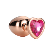 Dream Toys Gleaming Love Plug Rose Gold Small - cena, srovnání