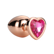 Dream Toys Gleaming Love Plug Rose Gold Medium - cena, srovnání