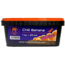 Mastodont Baits Boilie Chill Banana 1kg