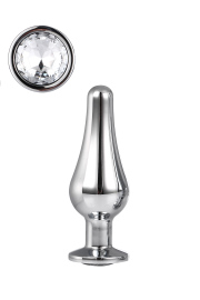 Dream Toys Gleaming Love Pleasure Plug Silver Small