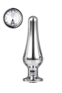 Dream Toys Gleaming Love Pleasure Plug Silver Medium - cena, srovnání