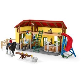 Schleich 42485 Stajňa pre kone s príslušenstvom