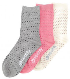 Meatfly 3 PACK Rainy Dots socks