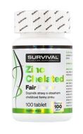 Survival Zinc Chelated Fair Power 100tbl - cena, srovnání