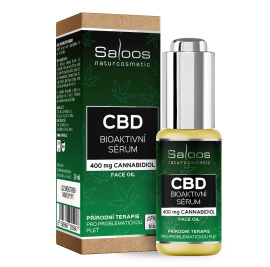 Saloos CBD Bioactive Serum Natural Face Oil 20ml