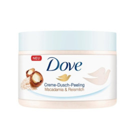 Dove Exfoliating Body Scrub Crushed Macadamia & Rice Milk 225ml