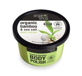Organic Shop Body Polish Tropical Bamboo & Sea Salt 250ml
