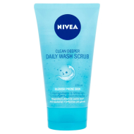 Nivea Clean Deeper Daily Wash Scrub 150ml - cena, srovnání