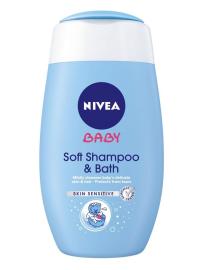 Nivea Detský šampón a pena do kúpeľa 2v1 500ml