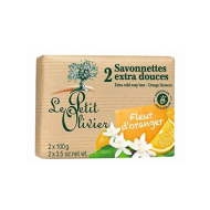 Le Petit Olivier Extra Mild Soap Bars Orange Blossom 2x100g - cena, srovnání