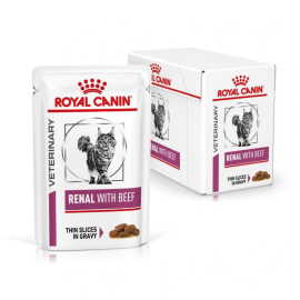 Royal Canin Veterinary Diet Renal Beef Pouch 12x85g