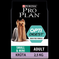 Purina Pro Plan Small & Mini Adult OPTIDIGEST Grain Free 2.5kg - cena, srovnání