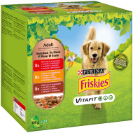 Purina Friskies Adult kapsička 24x100g - cena, srovnání