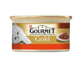 Gourmet Gold s hovädzím a kuraťom 85g